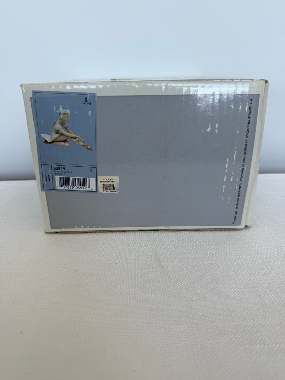 Lladro Rose Ballet Number 5919 Excellent Condition in Original Box - Picture 14 of 15